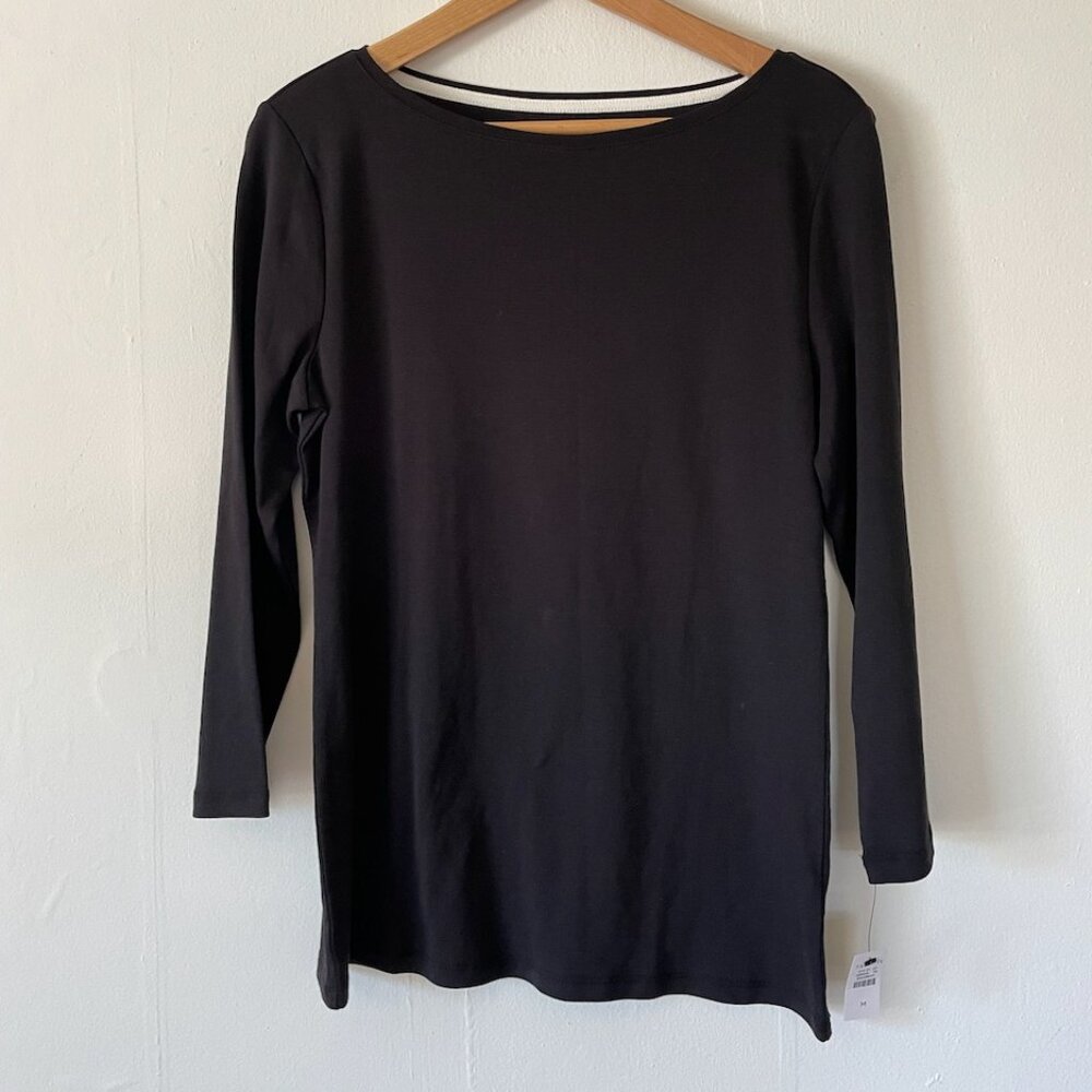 BNWT Black Talbots Tee- medium